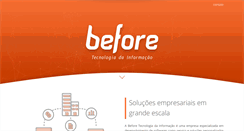 Desktop Screenshot of before.com.br